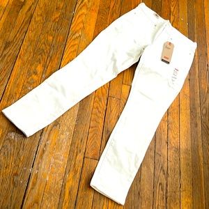 White Levis Jeans